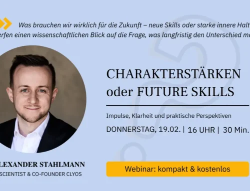 Webinar: Charakterstärken oder Future Skills (19.02.26)
