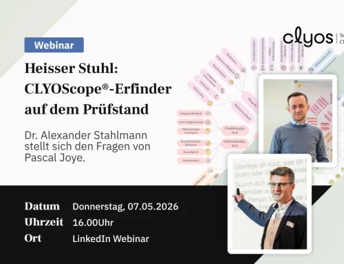 Webinar: Heisser Stuhl – CLYOScope®-Erfinder auf dem Prüfstand